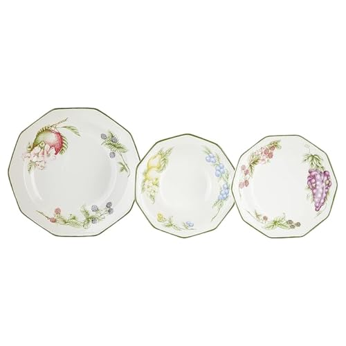 Churchill vict-Orchard Service Table, e.t.w., elfenbeinfarben, 18 Stück