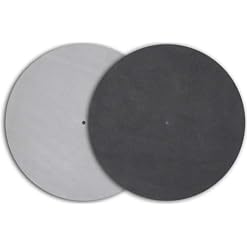Pro-Ject Leather It Platter Mat (Black) - Les Beatles, Paul McCartney, John Lennon, RIngo Starr, George Harrison