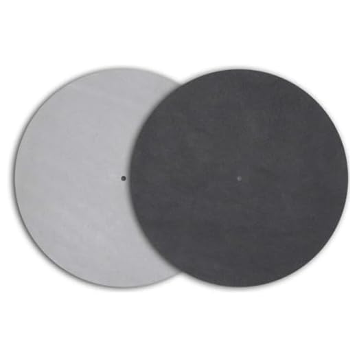 Pro-Ject Audio Systems Läder-IT skivspelare matta – svart