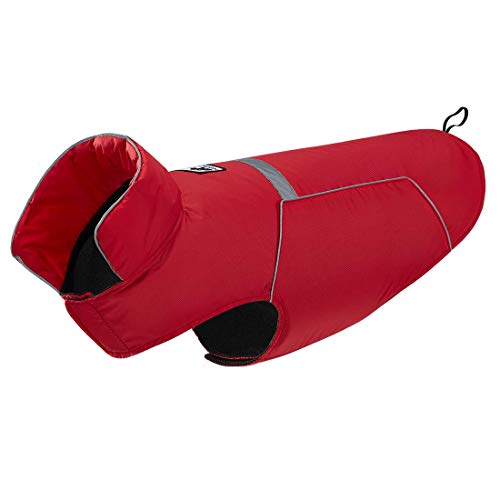Ximger - Chubasquero Reflectante para Perros, 100% Impermeable, con Forro Polar, para Perros pequeños y Grandes