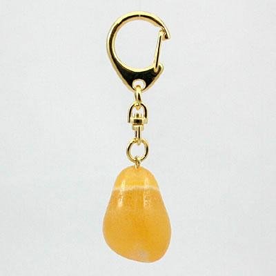 【石流通センター】【キーホルダー】タンブル アラゴナイト 天然石 パワーストーン