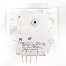 AP2592907 Refrigerators Defrost Timer for Frigidaire,120V 6 Hour 21 Minutes 215846604 Timer Fits Fridge and Freezers by Ketofa