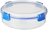 Sistema Klip It Collection Round Food Storage Container, 21.6-Ounce/ 2.7 Cup