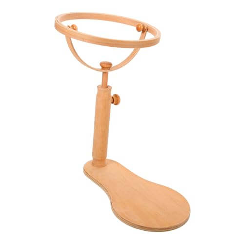 Support à broder réglable en bois compact de haute qualité pour broderie confort
