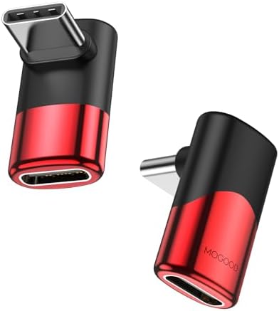 Adattatore USB C Angolato 180 Gradi | 140W PD, 20 Gbps | 2 Pezzi | Per Steam Deck, Switch, Laptop - Foto 4