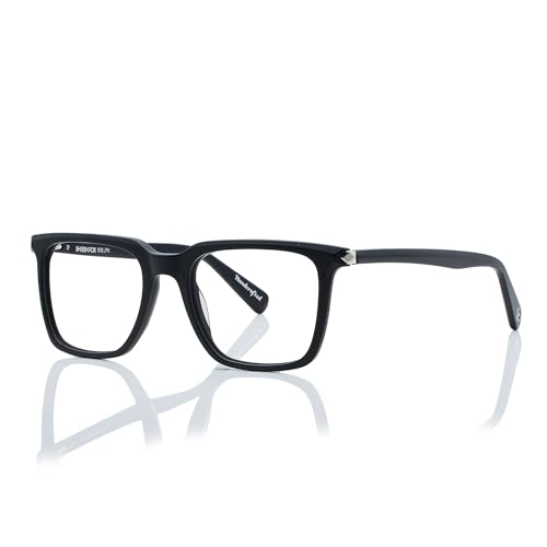 Image of Shisen Fox Kimyou 2.0 Square Acetate Spectacles Frames for Men & Women with Demo Lenses | Classic Full Rim Eye Frames for Men & Women | Stylish Specs Frame for Man & Woman