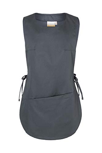 Karlowsky KS 17 Passion Überwurfkasack BEA mit Brustabnähern, 65% Polyester/35% Baumwolle, Anthrazit, Größe III