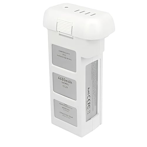 �u���K�i�v�����p�o�b�e���[ DJI Genie 3�h���[�������p�o�b�e���[Phantom3 15.2V 4480mAh 68Wh�ɍœK (�z���C�g)