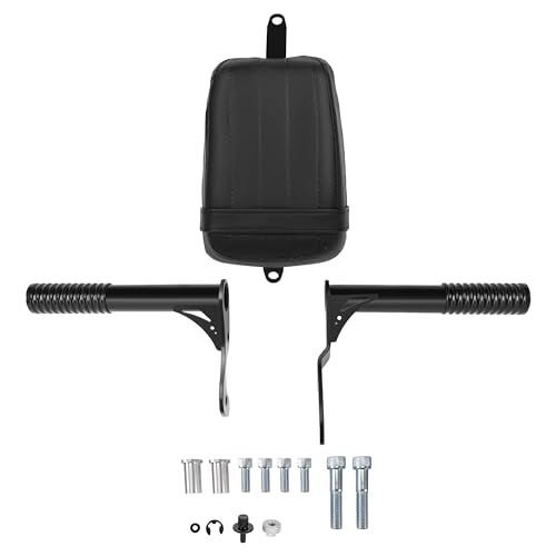 HECASA Rear Passenger Cushion Seat & Crash Bar Foot Pegs