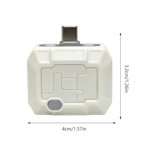Adaptador de carga inteligente y protector de batería para auriculares y smartphones 5