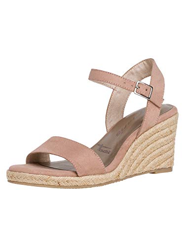 Tamaris 1-1-28300-24, Damen Riemchensandalen, Pink (Old Rose 558), 36 EU (3.5 UK)