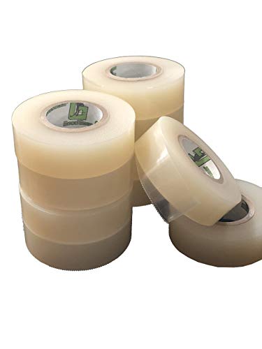 G GoodGear G GoodGear Clear Hockey Tape.(10 Pack) Poly Sock Tape. Easy Stretch, Easy Rip. SportsTape - Made in North America for Hockey.