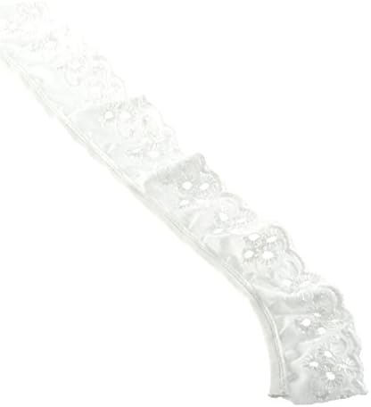 Wrights Four Pointed Eyelet, 1-1/2-Inch by 10-Yard, White