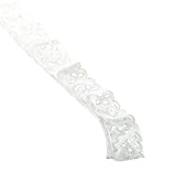 Wrights Four Pointed Eyelet, 1-1/2-Inch by 10-Yard, White