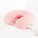 Oreillers de Voyage en Mousse à mémoire en Forme de U oreillers d'avion de Voiture oreillers Cou Doux oreillers Coussin Maison extérieur-Rose