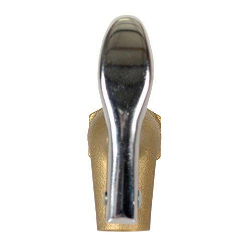 Vestil DFT-RIGID Torneira de tambor manual de latão com alça travável