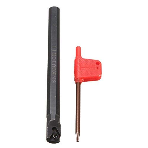 1pcs tornio utensili for tornitura porta barra noiosa SNR/SNL SNR0008K11 SNR0010K11 SNR0012M11 SNR0013N11 SNR0016Q11 filettatura interna gambo for tornitura 11IR AG60 inserto in metallo duro (Size