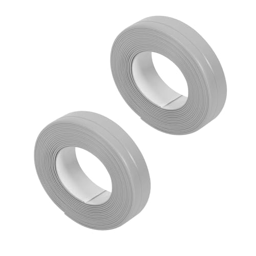 Sealant Tape,2 PCS Caulk Strip Self Adhesive Bathroom Sealant Mildewproof Waterproof Bath Sealing Tape for Kitchen Toilet Wall Corner Bathtub Grey 2.2CM*3.2M Sealant Tape,2 PCS Caulk Strip Self Adhesive Bathroom Sealant Mildewproof Waterproof Bath Sealing Tape for Kitchen Toilet Wall Corner Bathtub Grey 2.2CM*3.2M