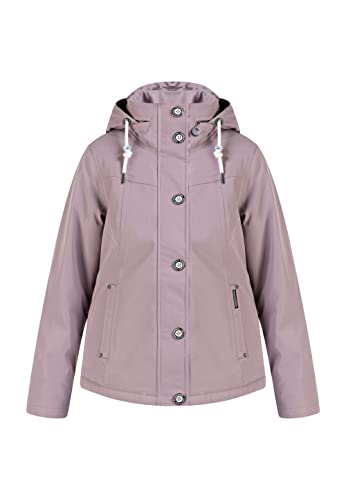 Schmuddelwedda Damen Winterjacke, Rosélavendel, XL