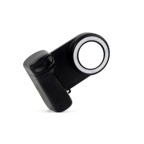 Luocute Magnetic Selfie Light, Grip Snap with Wireless Remote Control and Detachable LED Fill Light for Photography Live Stream Video Conference