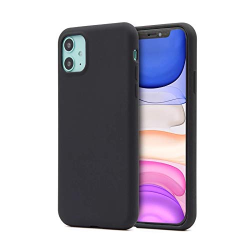 Image of Case Creation Luxurious OG Series for Realme5s Case Cover,Anti-Dirty Slim Case Frosted Matte Cute Candy TPU Raised Bezel (Splash of Color) Back Cover for Realme 5s -Black