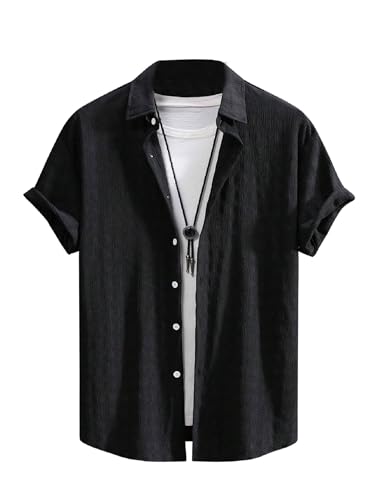 Image of Lymio Men Polyester Loose Casual Shirt || Stylish (Insta)