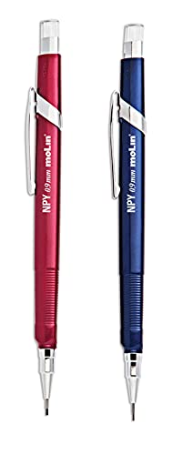 Lapiseira Técnica NPY 0,9 - Bt. c/ 1 + 1 Tubo de Grafites, Molin