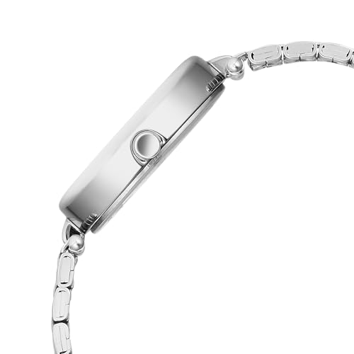 Image of Titan Karishma Workwear Cream Dial Stainless Steel Watch for Women