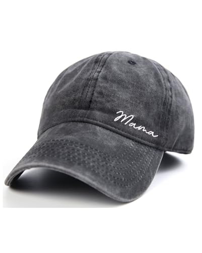 Lichfamy Cool Mom Hats, Fun Dad Hat, Mama Hats for Women, Distressed Mom Hat Baseball Caps