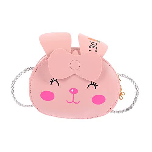 Cartoon Crossbody Bag for Portable Capacity Storage Purse with Adorable Bunny Design Cute Mini Single Shoulder Bag for Boys for Outings and Parties