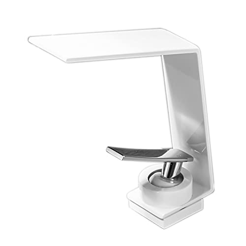 Robinet cascade salle de bain mitigeur eau froide chaude mélangeur laiton pour vasque monotrou