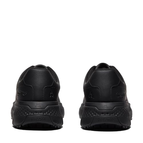 Timberland PRO Timberland PRO Men's Power Shift Leather Soft Toe Gripmax Slip Resistant Hospitality Work Shoe, Black, 10.5W