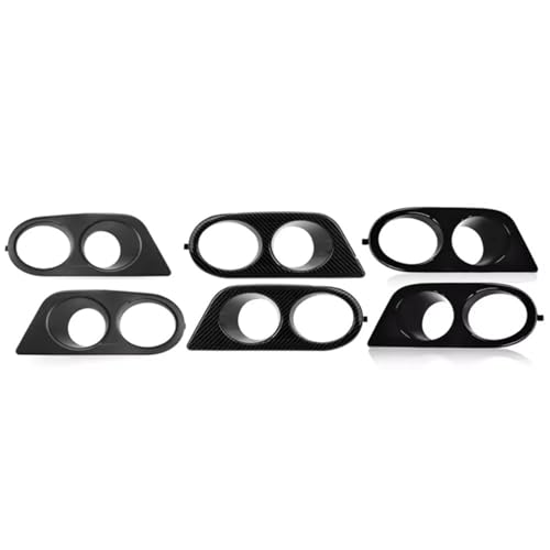 Cadre de phare antibrouillard BMW E46 M3 paire de caches de rechange 2001-2006 - 7