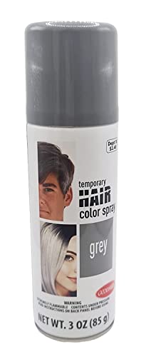 Spray temporal para color de cabello gris zombie miniatura 1