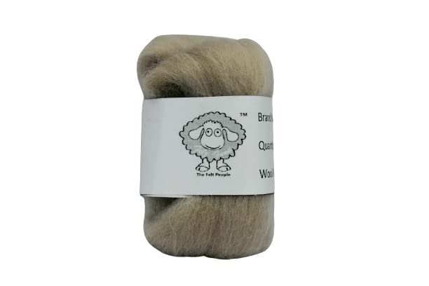 FILZ FUNK Fiber Yarn Roving Wool for Needle Felting Hand Spinning DIY (72 GMS) (SFF007)