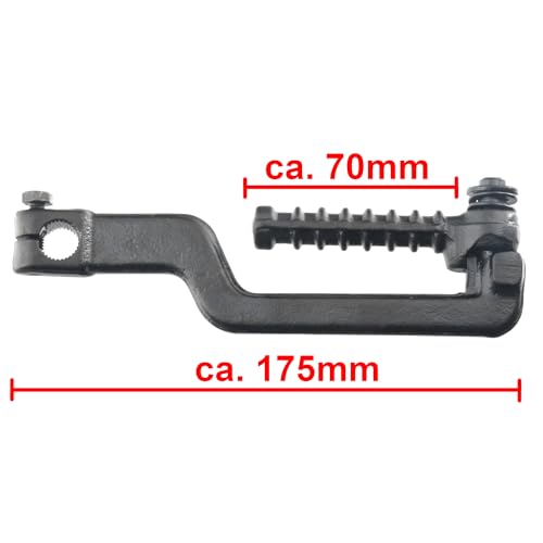 Area1 Ersatz Kickstarter für 50ccm China 4-Takt Motorroller wie z.B. GY6 139QMB/QMA AGM Nova Alpha-Motors Direct-Bikes Dafier ATU Explorer Flex-Tech GT Union Guoben Vanguard Yiying Hongzhou Lingtian