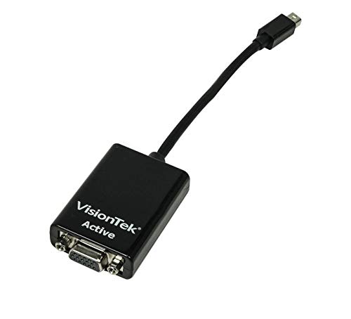 Adaptador VisionTek Mini DisplayPort a VGA activo miniatura 1