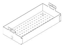 Instrument Tray (Large) for Pelton & Crane PCT143