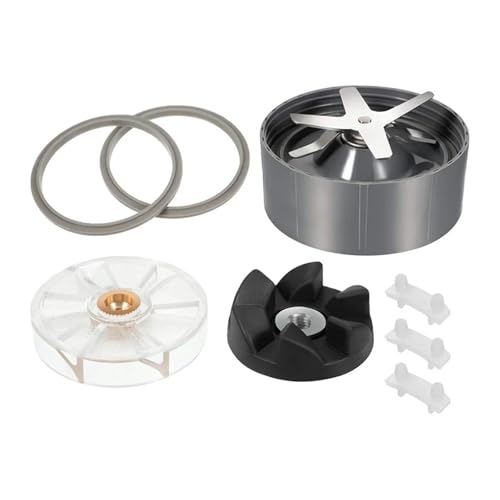 Shiketong Piezas De Repuesto for Licuadora, Compatibles con Nutribullet, Licuadora De 600 W Y 900 W con Cuchilla for Hielo, Junta De Sellado De Goma, Almohadilla De Choque, Cuchilla Exprimidora ect