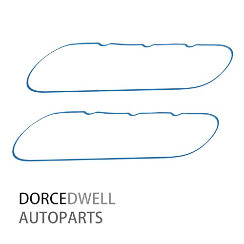 Image of LS Valve Cover Gasket Set - VS50504R1 VS50250A 12637683 Compatible with GM LS V8 Engine 4.8L 5.3L 6.0L 6.2L Chevy Silverado, Suburban, Tahoe, Trailblazer, GMC Sierra, Yukon, Envoy, Cadillac Escalade