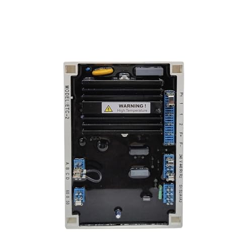 LAYMXNDIO Regulador de Voltaje automático ETC-1 ETC-N2 for módulo estabilizador de generador diésel, Placa de Control de Voltaje, Piezas de Grupo electrógeno(ETC-N2)