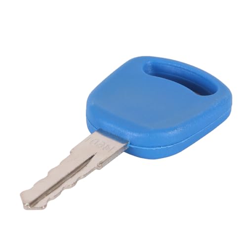 Alide 5 Stück Zündschlüssel 14601 Für 82030144 Baggertraktor, Schwere Maschinenteile