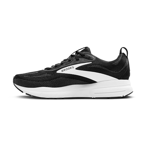 Brooks Women’s Trace 4 Neutral Running Shoe - Black/Grey/White - 9 Medium