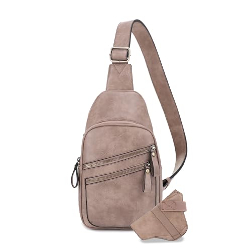 JESSIE & JAMES Jeannie Unisex Multi-Pocket Concealed Carry Sling Bag