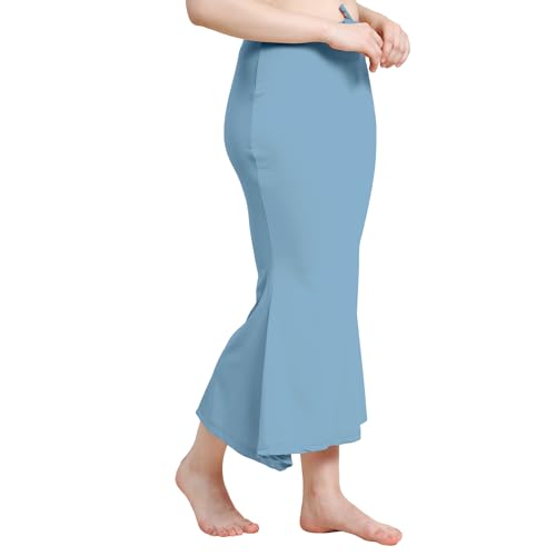 Image of Amazon Brand - Anarva Women Cotton Blended Saree Shapewear Regular Petticoat Skirt For Saree