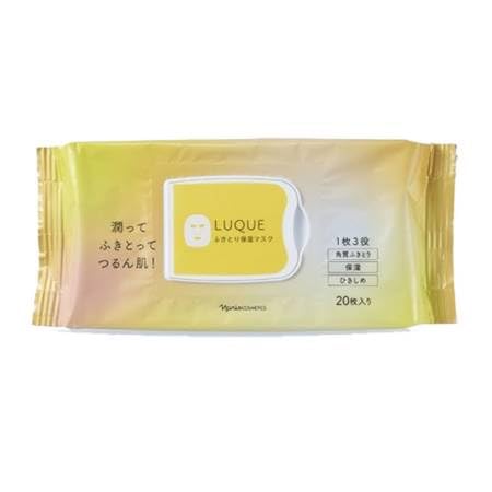 Amazon.co.jp: ナリス ルクエ3 ふきとり保湿マスク 20枚入 : ビューティー