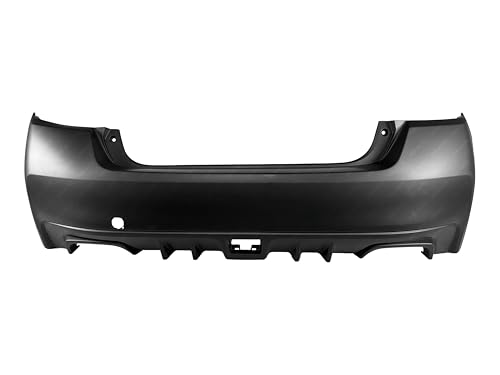 BUMPERS THAT DELIVER - Primered, Rear Bumper Cover Replacement Compatible with 2015-2021 Subaru WRX/WRX STI 15-21, SU1100173