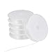 Produktbild DECARETA 5 x Spule Elastisch Schmuckfaden Gummifaden, 0.8mm Transparent Faden für Perlenschmuck Armbänder Basteln