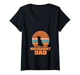 Photo Gallery donna hovawart dad papà vintage cane cani accessori hovawart maglietta con collo a v Photo Gallery donna hovawart dad papà vintage cane cani accessori hovawart maglietta con collo a v