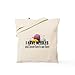 CafePress Knitting Needles Natural Canvas Tote Bag, Reusable Shopping Bag